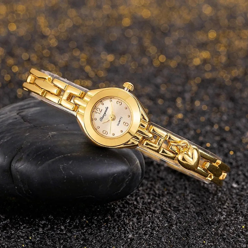 Ceas de damă cu cadran mic - ceas de mână cu cuarț