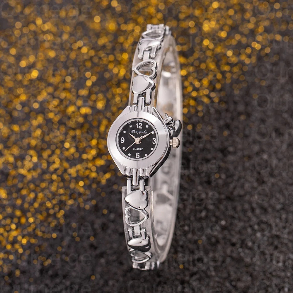 Ceas de damă cu cadran mic - ceas de mână cu cuarț