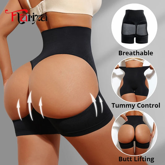 Short gainant sans coutures - Effet ventre plat invisible