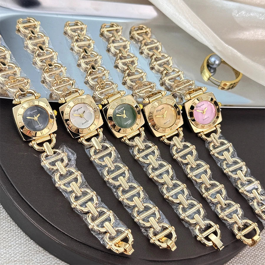 Ceas de damă - Design elegant cu cifre romane