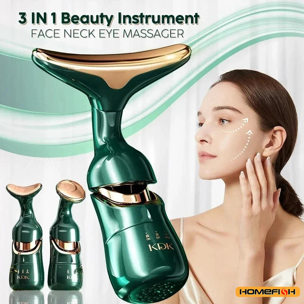 Nuwjon-3-in-1 Facial Lifting Device - Youthful Skin at Home