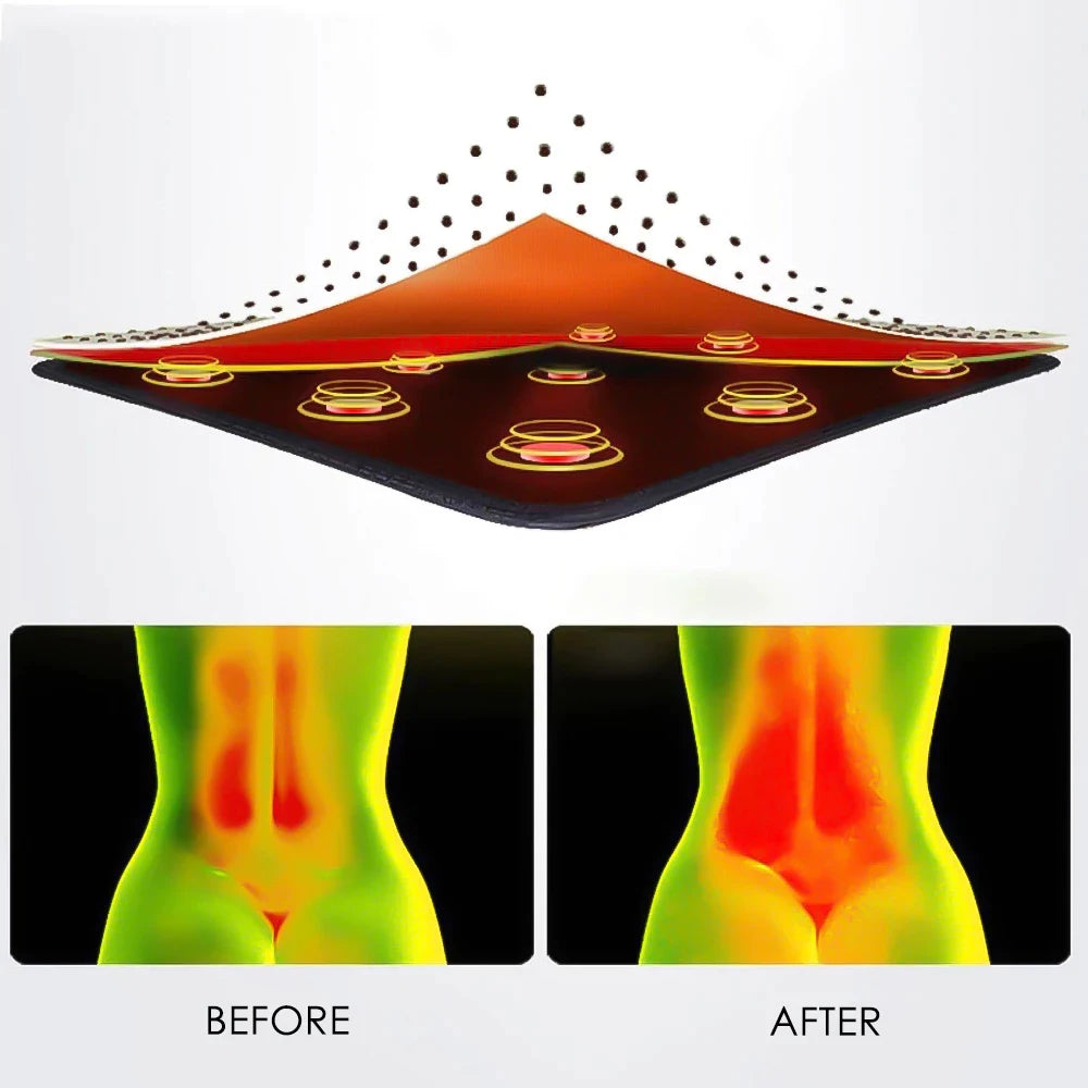 Lumbar Support Belt - Self-Heating Magnetic Therapy Back