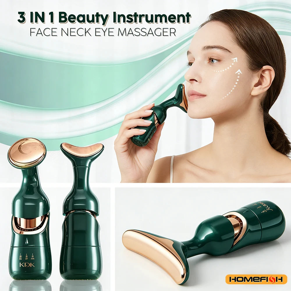 Nuwjon-3-in-1 Facial Lifting Device - Youthful Skin at Home