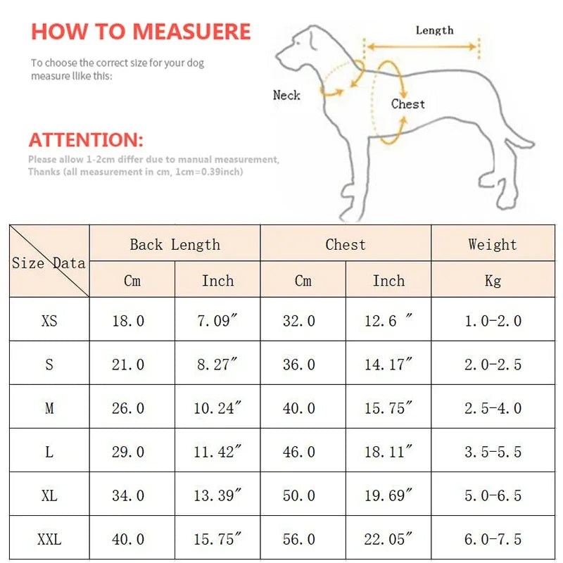 Salopetă drăguță cu un animal - Pijamale calde de iarnă pentru câini și pisici mici