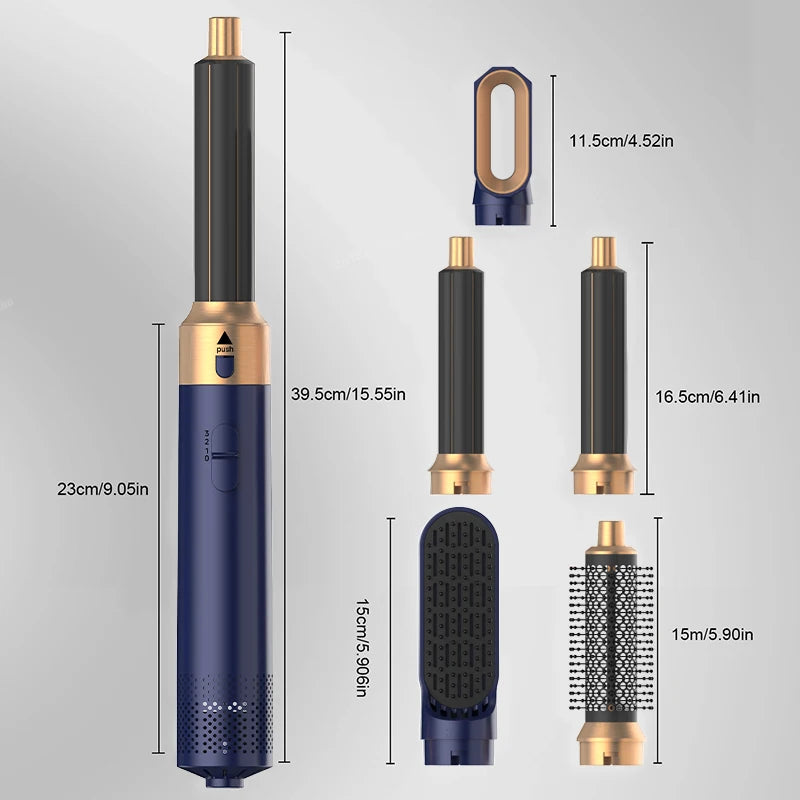 AeroShape  -Multi-Styler 5-in-1 Professional Air Styler - Ionic Hair Dryer