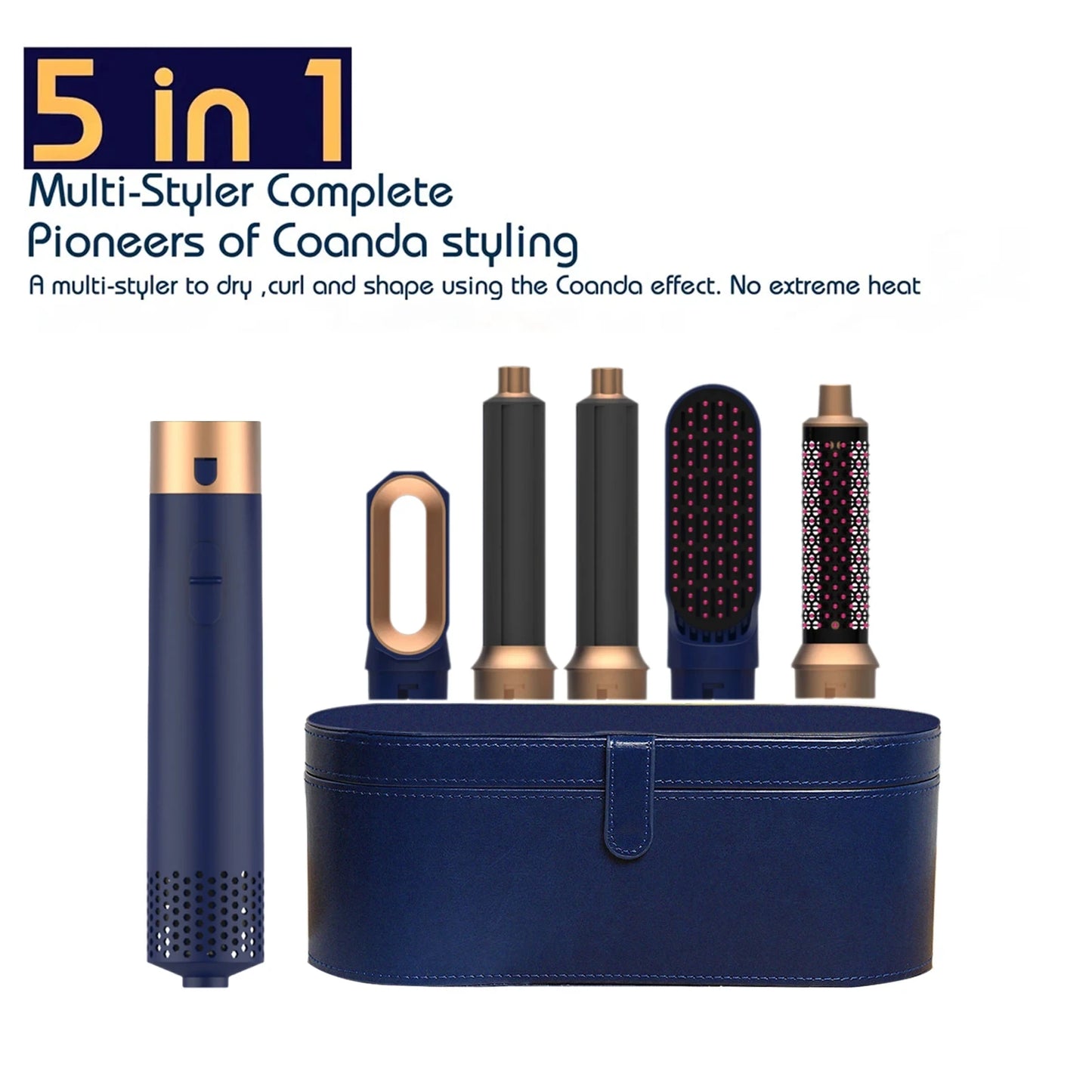 AeroShape  -Multi-Styler 5-in-1 Professional Air Styler - Ionic Hair Dryer