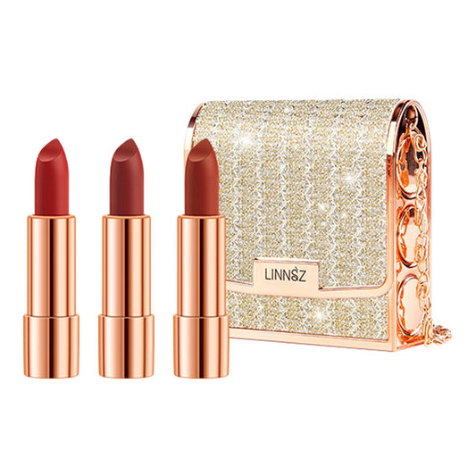 Coffret de 3 rouges à lèvres mats longue tenue et waterproof