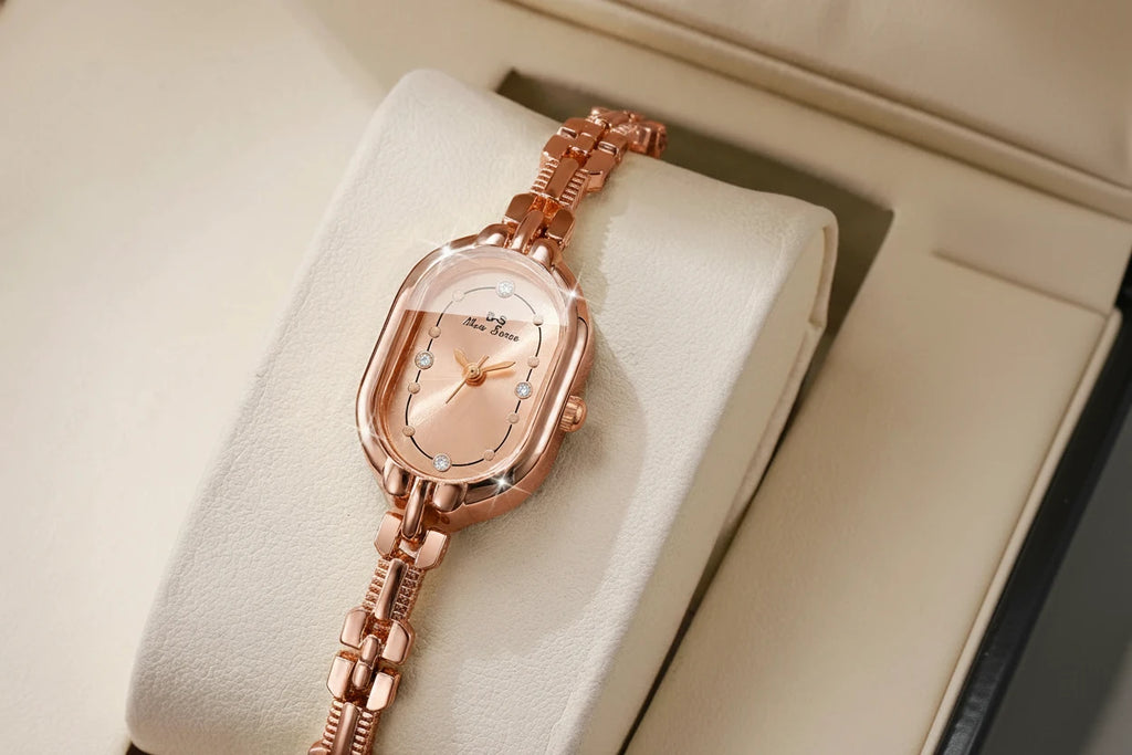 Ceas de damă - ceas de mână cu cuarț cu brățară