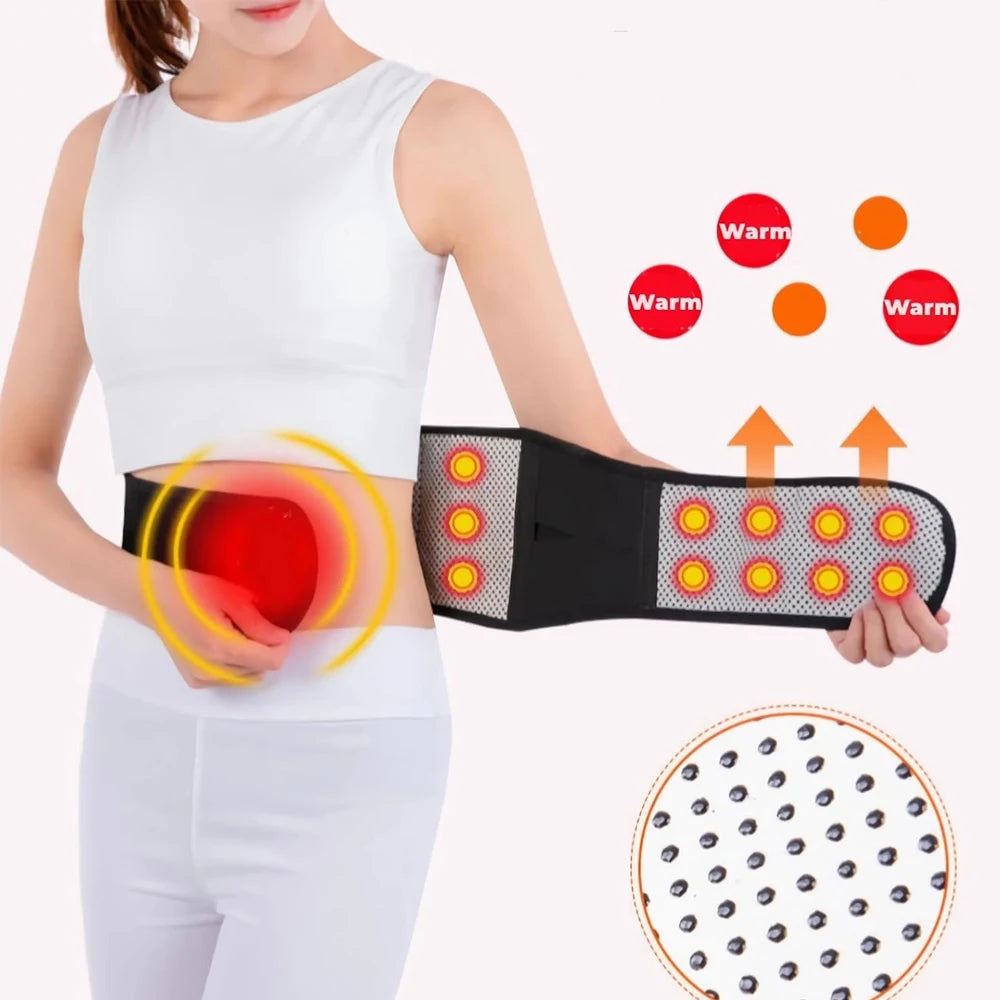 Lumbar Support Belt - Self-Heating Magnetic Therapy Back