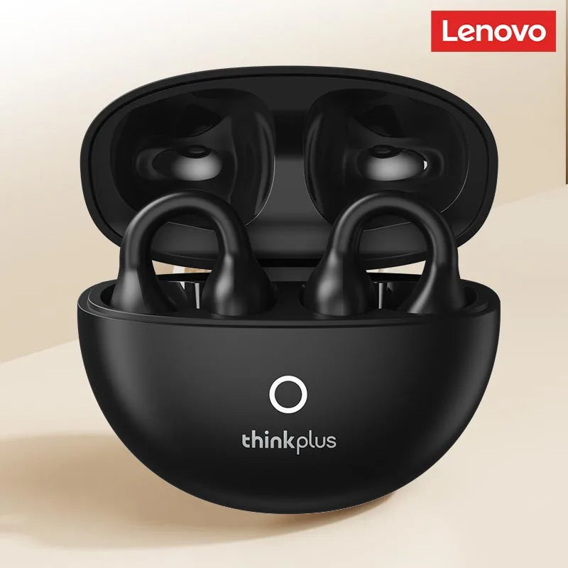 Lenovo-Ultra-Comfortable Wireless Earbuds – No Ear Pain, Secure Fit