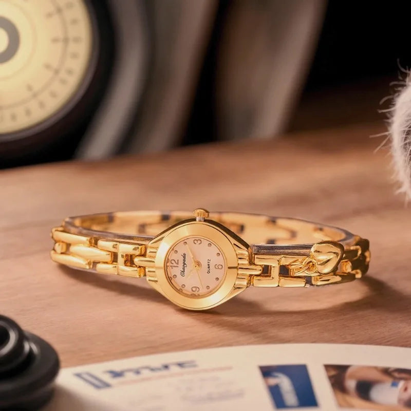 Ceas de damă cu cadran mic - ceas de mână cu cuarț