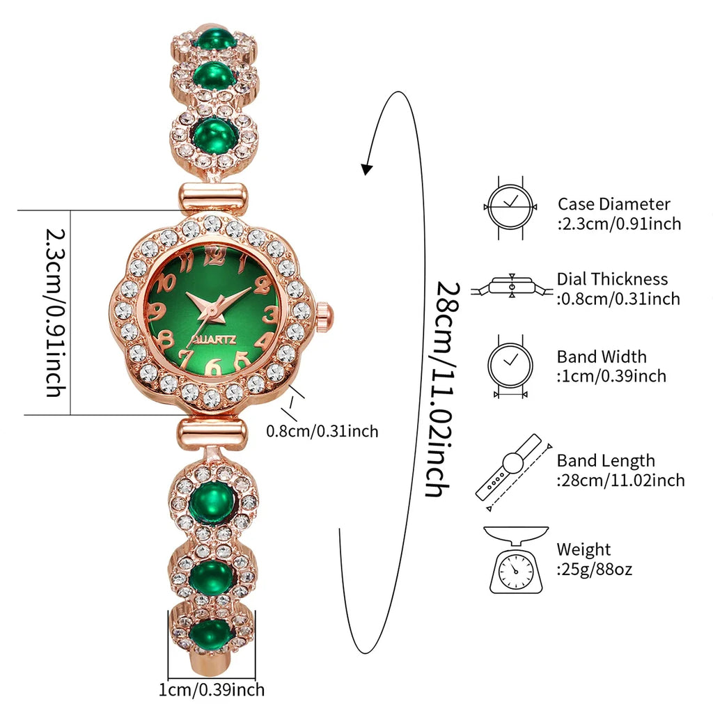 Ceas de damă cu strasuri