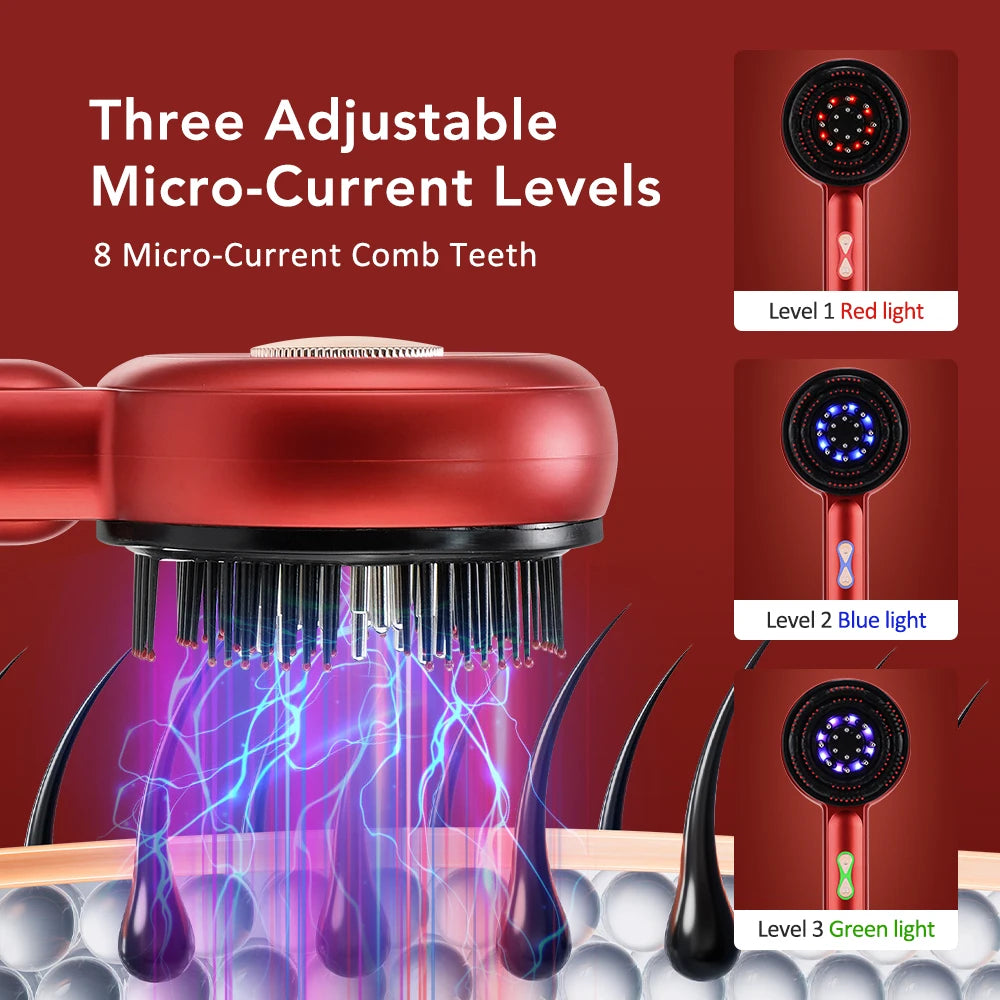 VitalScalp Pro
Red Light Scalp Massager - Relieve Tension & Boost Hair Health