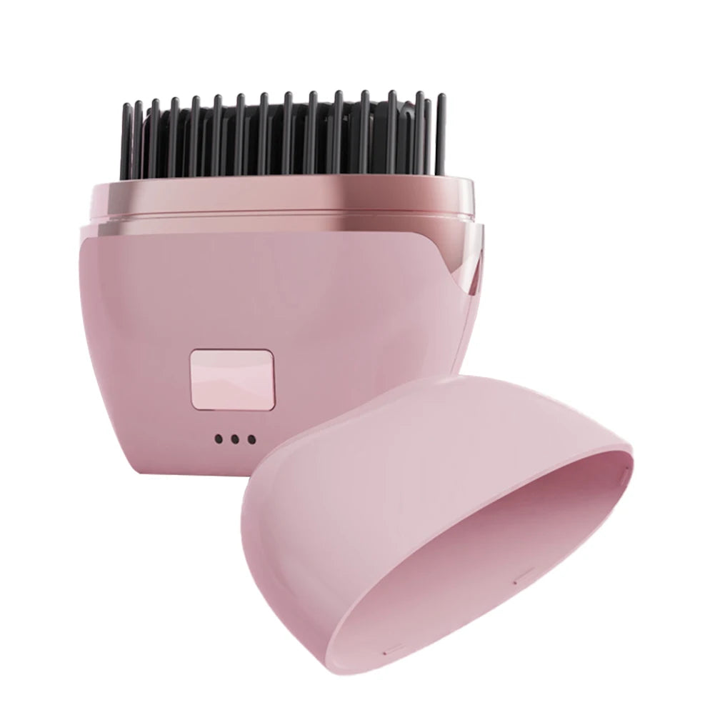 Cordless Hair Straightener Brush - Salon Results Anywhere