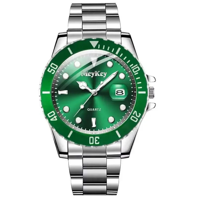 Ceas calendaristic bărbătesc - ceas de mână cu cuarț