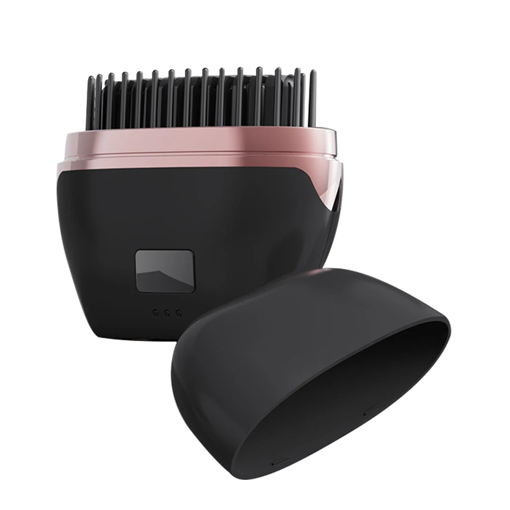 Cordless Hair Straightener Brush - Salon Results Anywhere