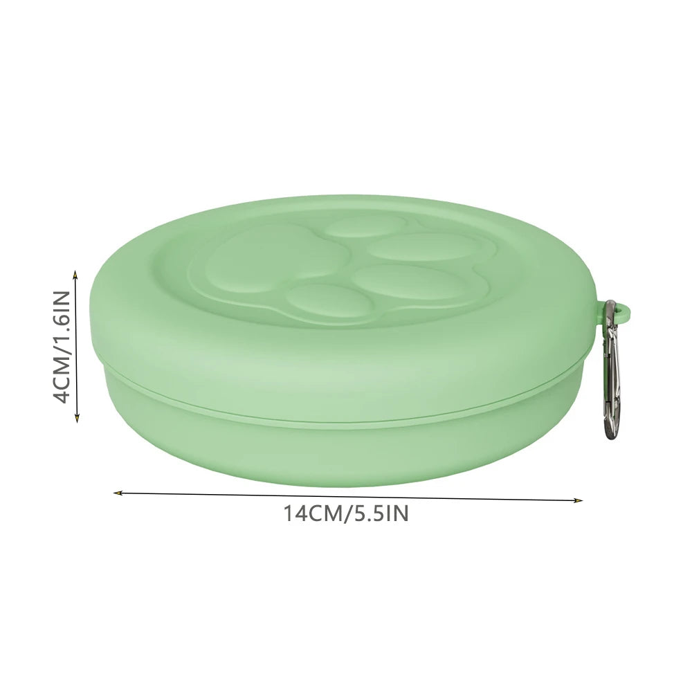Recipient portabil pentru hrană și apă pentru animale de companie - Bol de călătorie pentru câini și pisici