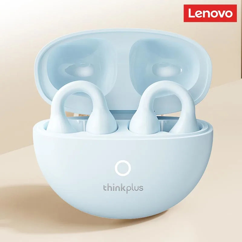 Lenovo-Ultra-Comfortable Wireless Earbuds – No Ear Pain, Secure Fit