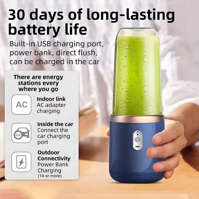 Mini mixeur de voyage portable rechargeable par USB