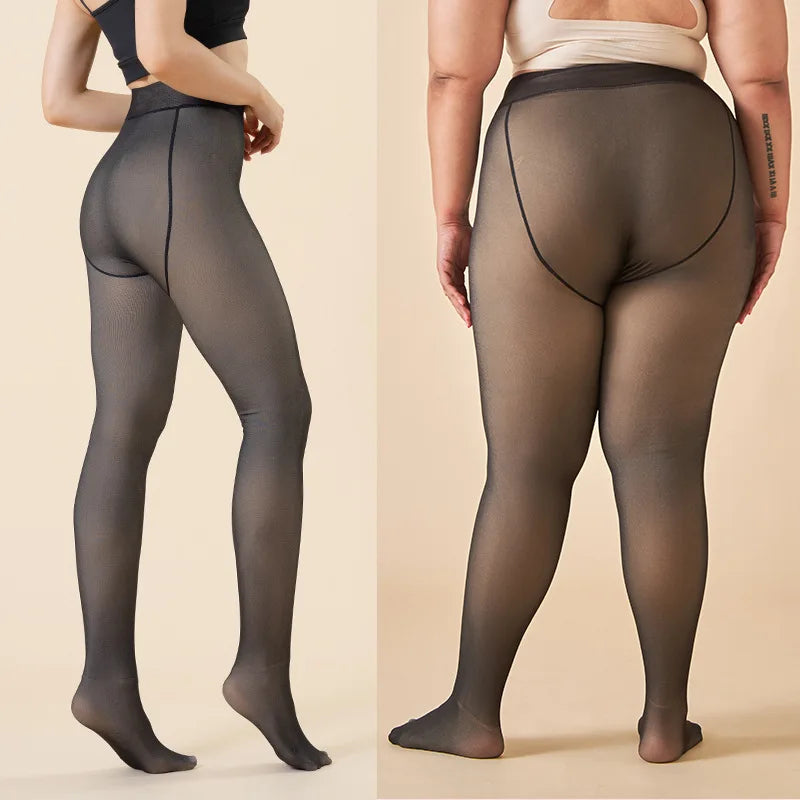 Thermal Fleece-Lined Tights