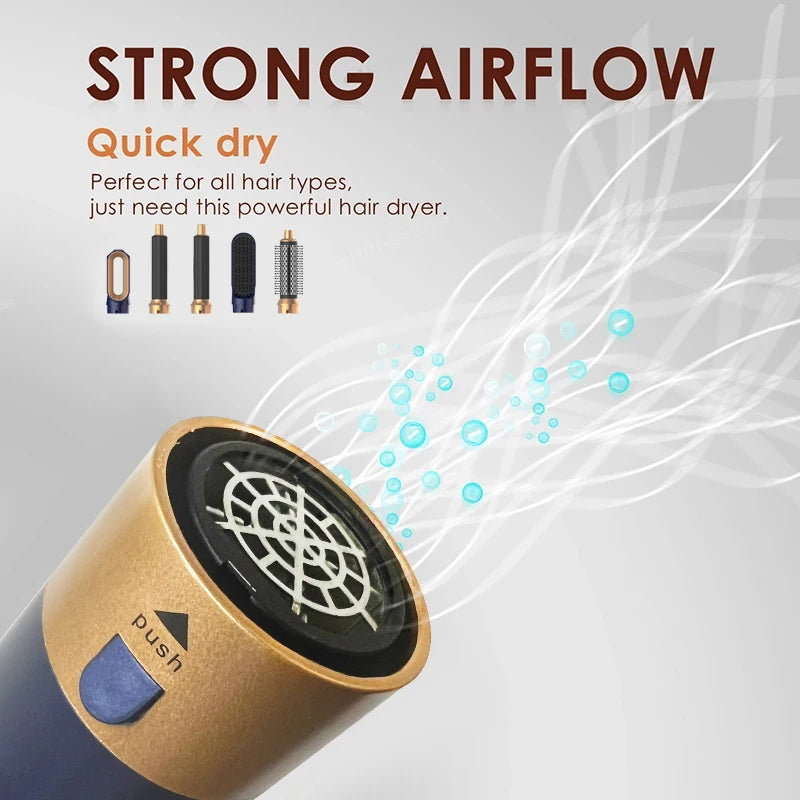 AeroShape  -Multi-Styler 5-in-1 Professional Air Styler - Ionic Hair Dryer