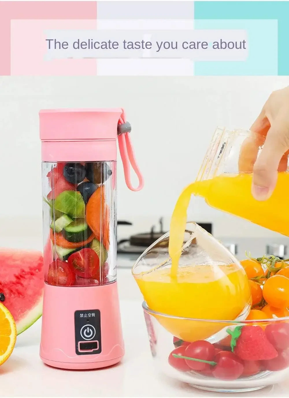 Portable USB Rechargeable Blender