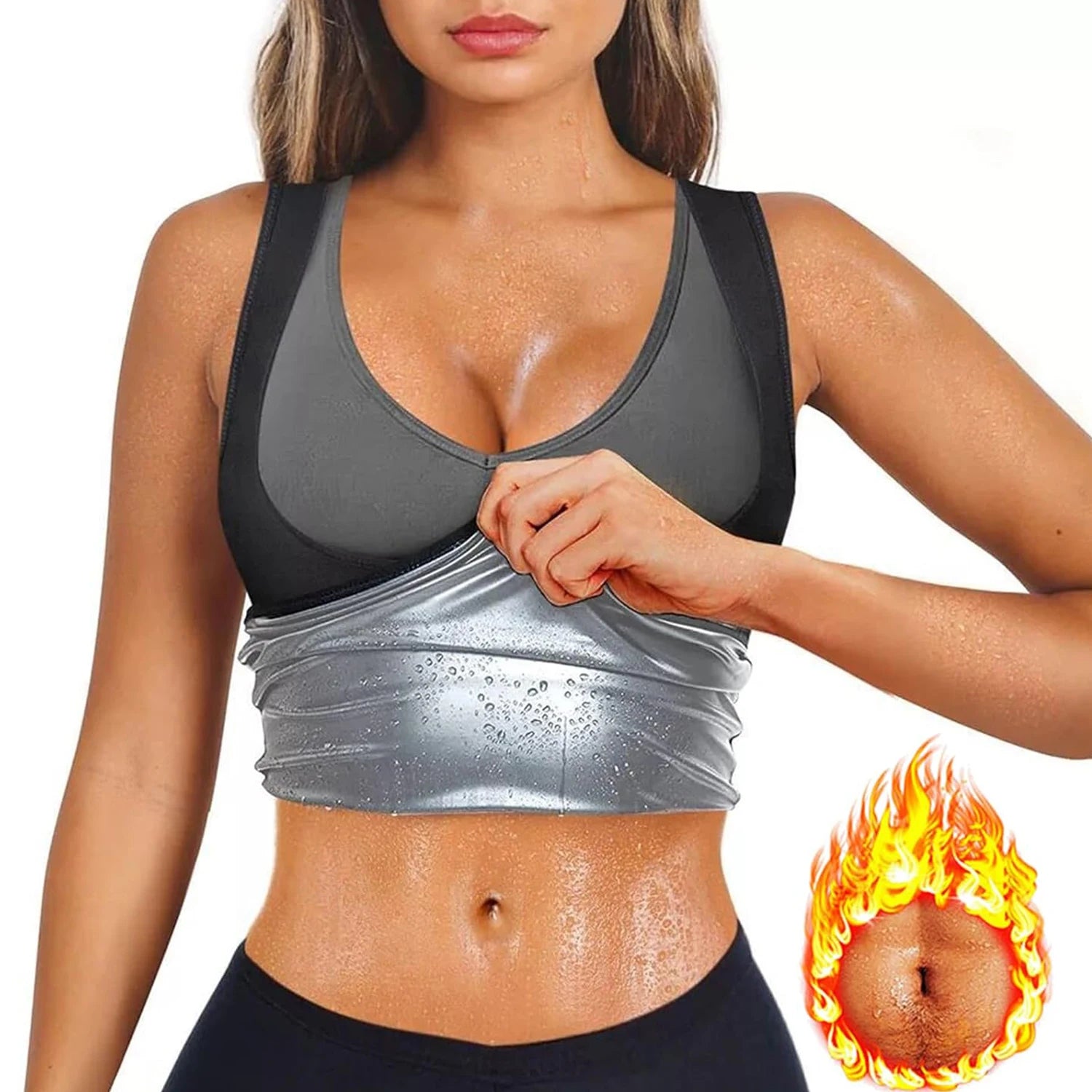 Sweat Sauna Vest for Women - Maximize Workout Results