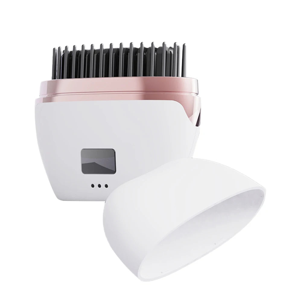 Cordless Hair Straightener Brush - Salon Results Anywhere