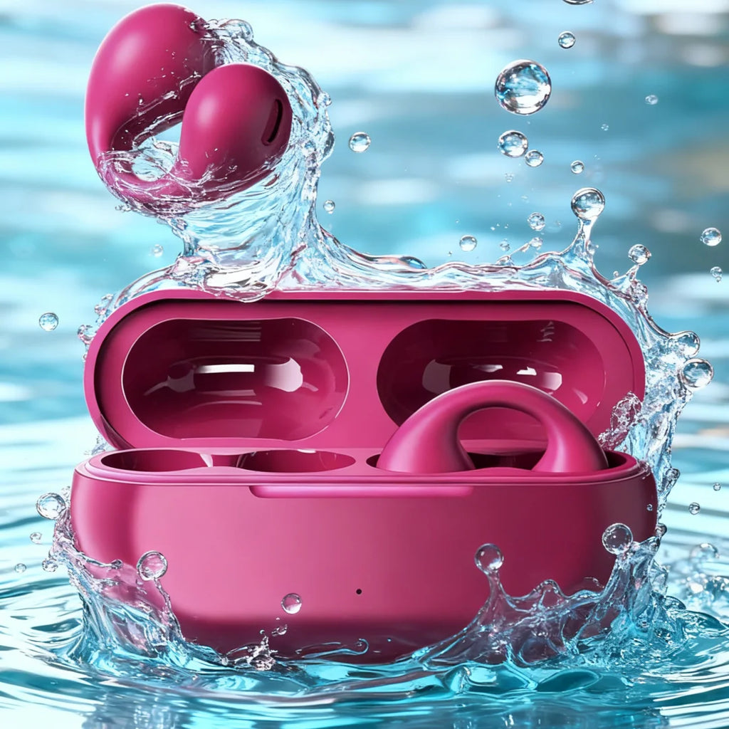 Écouteurs intra-auriculaires Bluetooth sans fil à clip