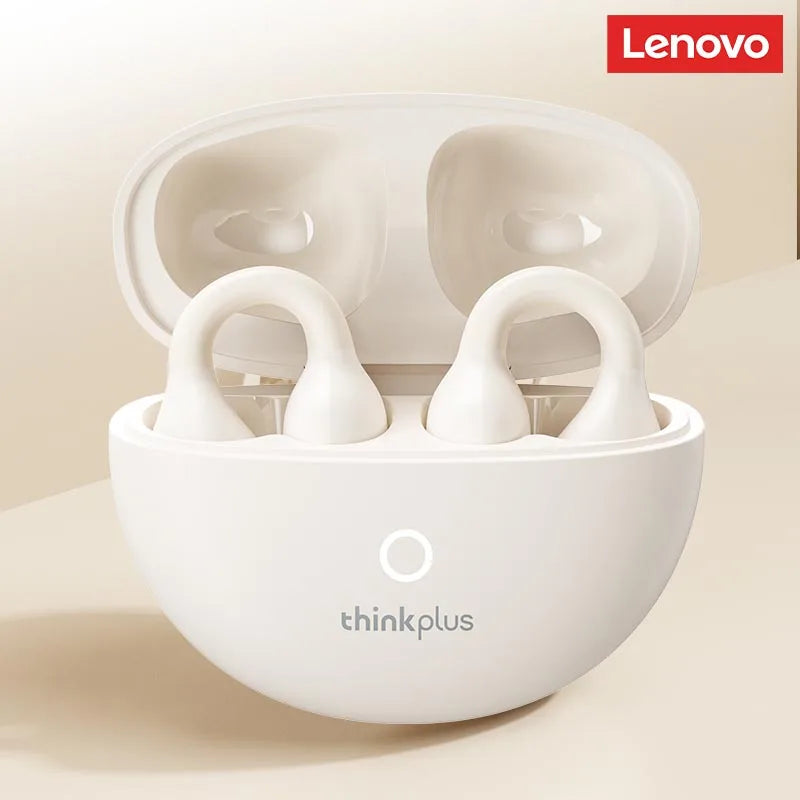 Lenovo-Ultra-Comfortable Wireless Earbuds – No Ear Pain, Secure Fit