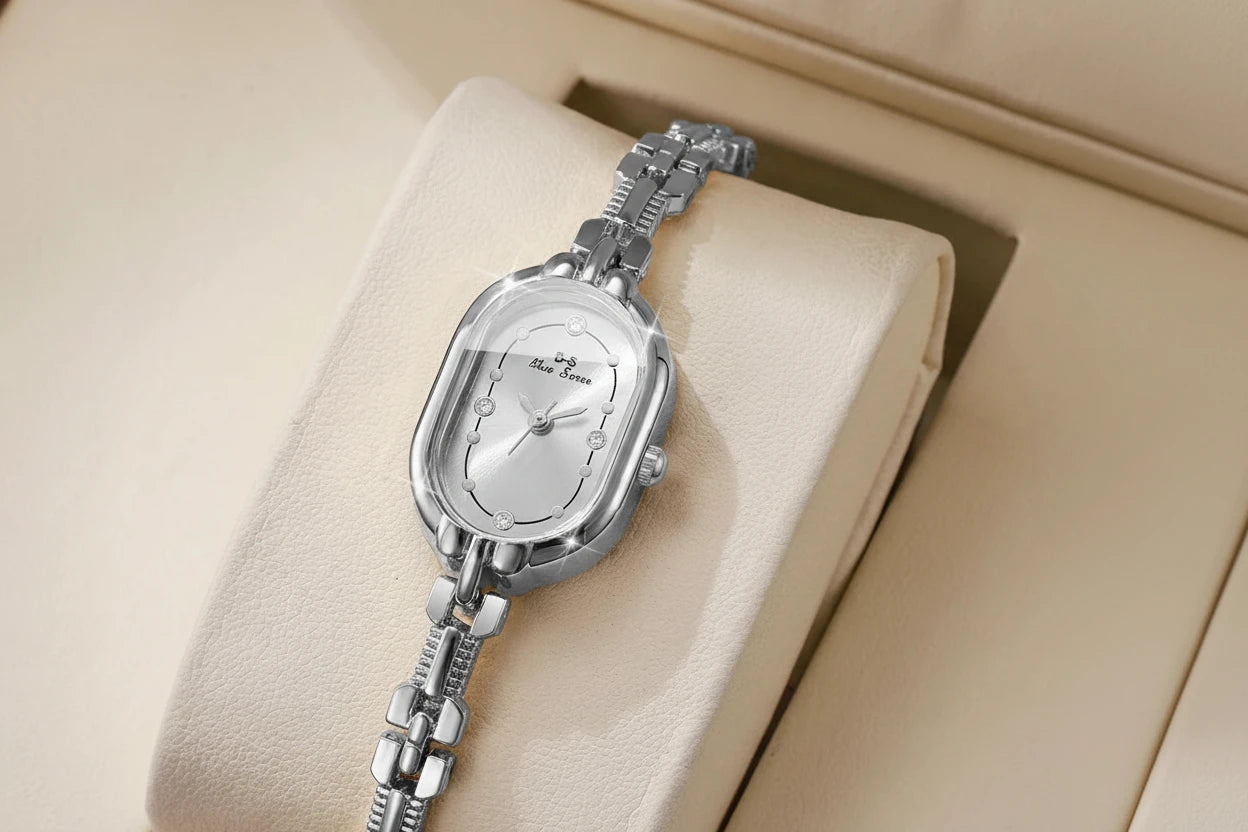 Ceas de damă - ceas de mână cu cuarț cu brățară