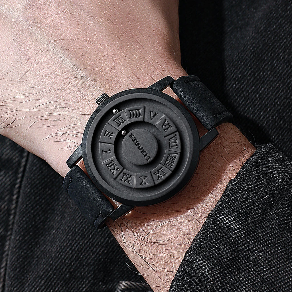 Ceas bărbătesc cu suspensie magnetică