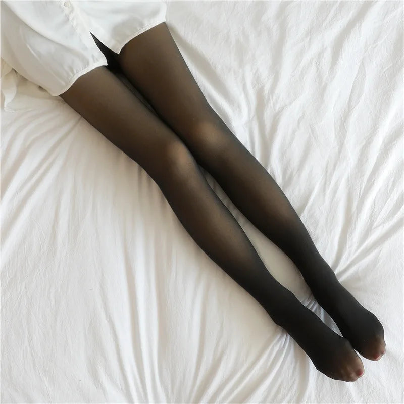 Thermal Fleece-Lined Tights