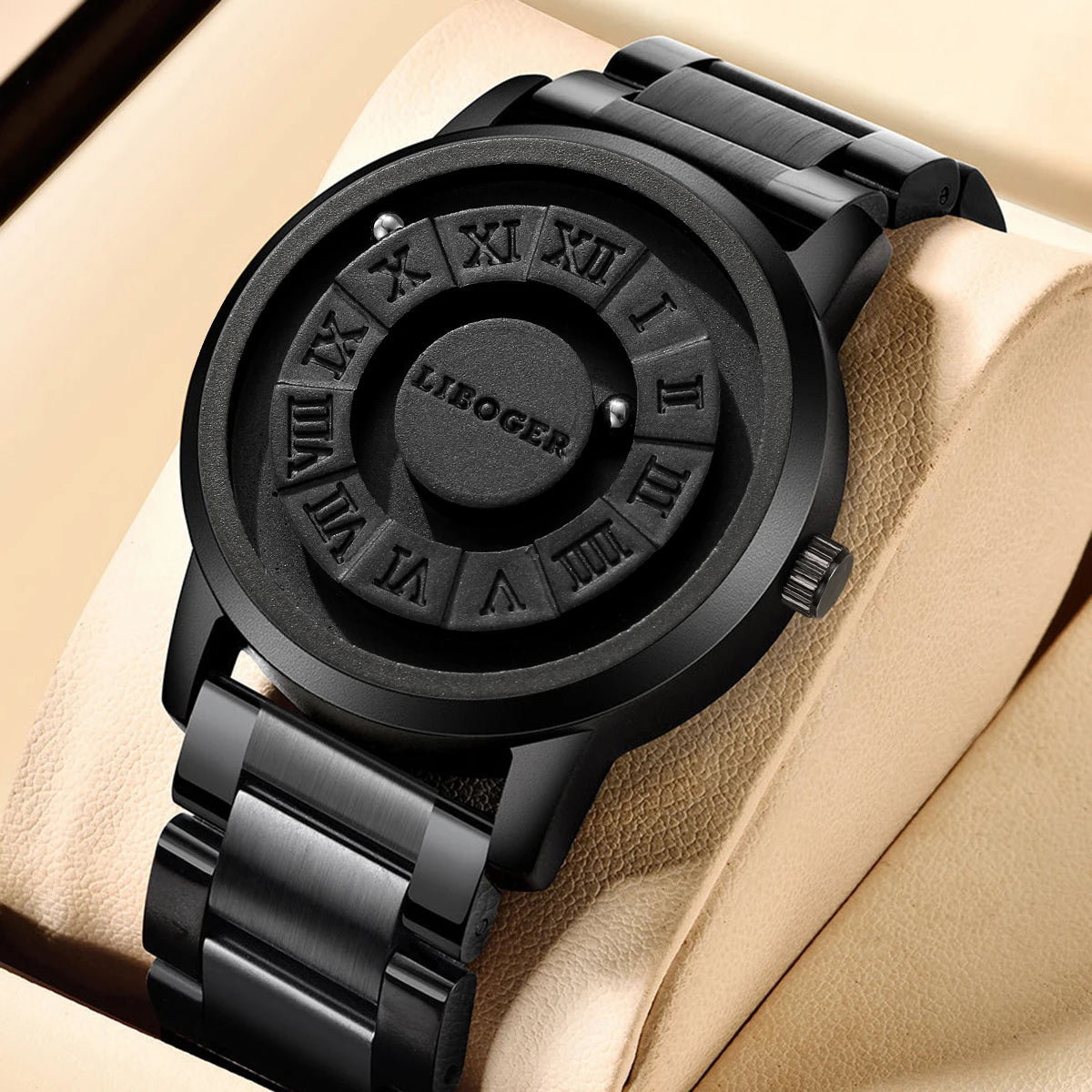 Ceas bărbătesc cu suspensie magnetică